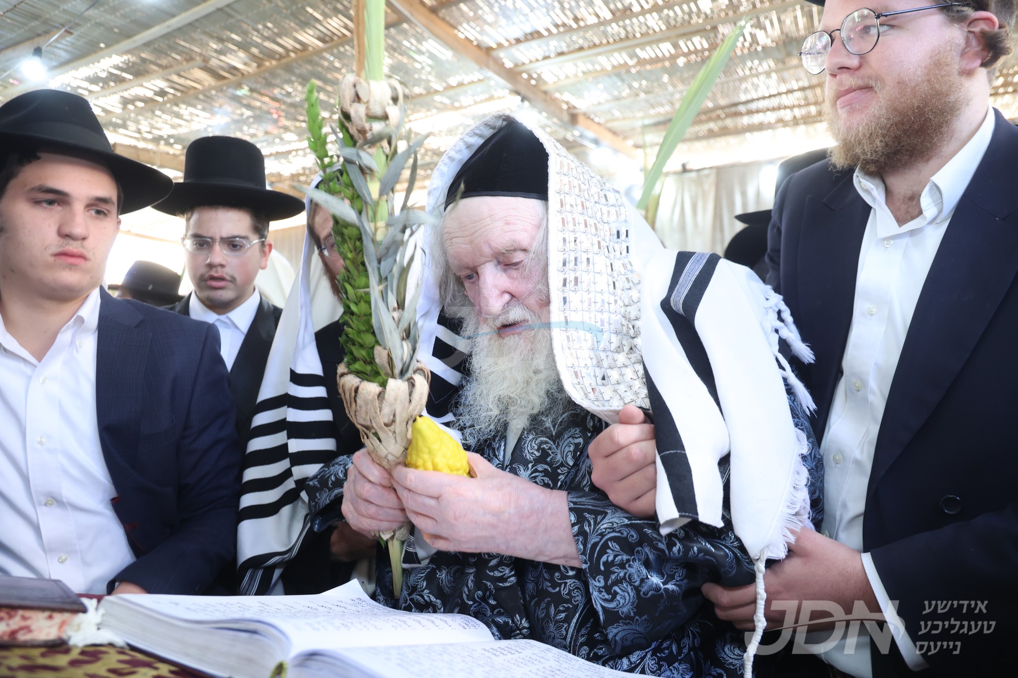 סוכות ביים פוסק הדור מרא דארעא קדישא