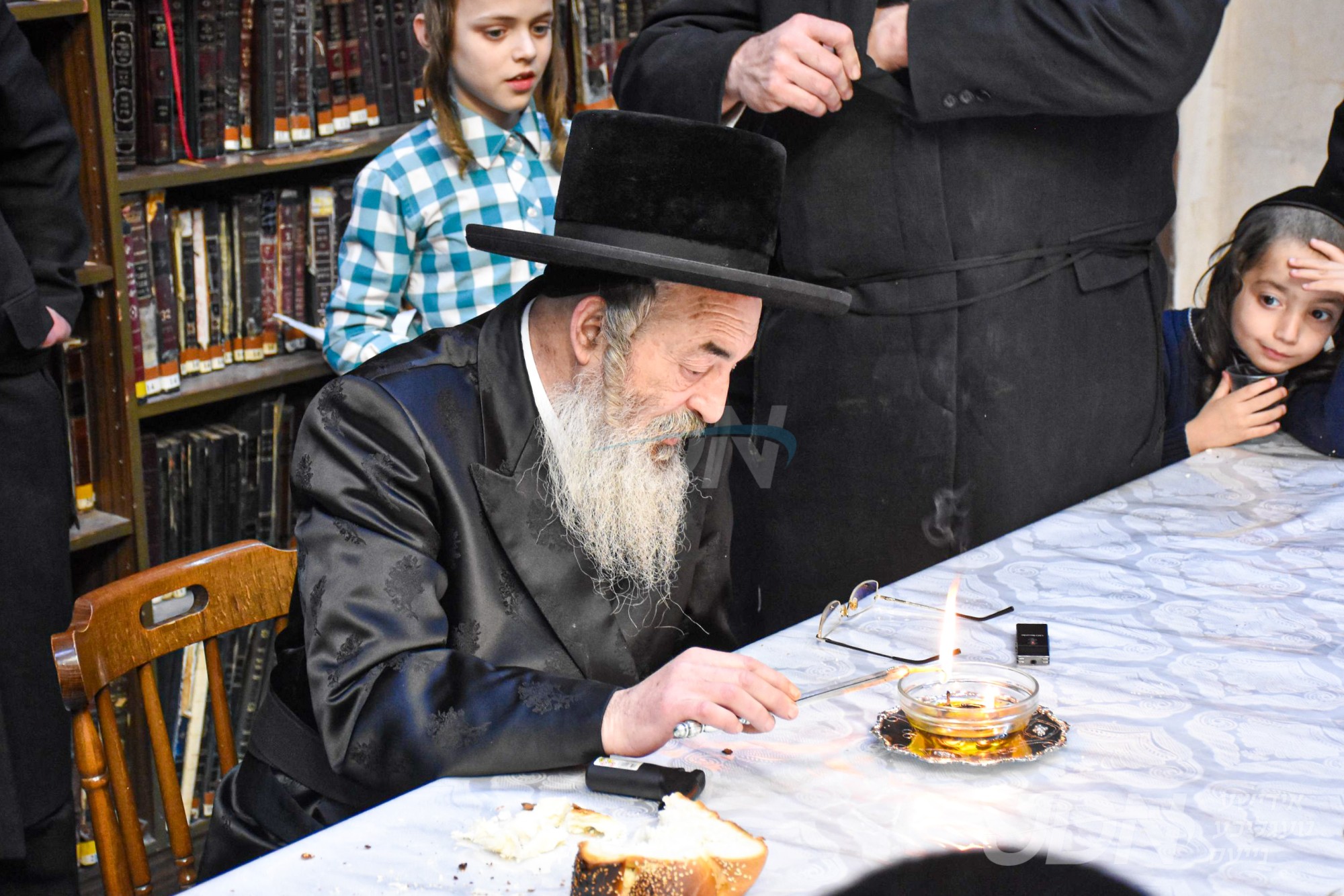 יארצייט פון הרה&quot;ק רבי דוד מלעלוב זי&quot;ע ביי האדמו&quot;ר מלעלוב